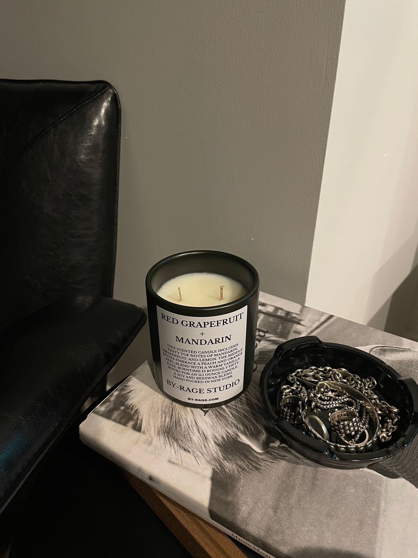 Red Grapefruit and Mandarin Candle